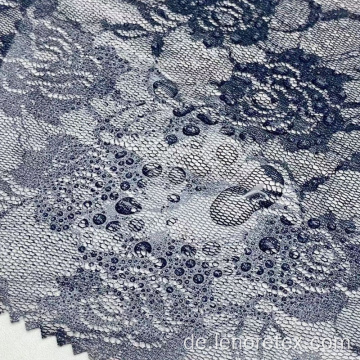 Polyester wasserdichter gestrickter gebundener PU-beschichteter Spitzenstoff